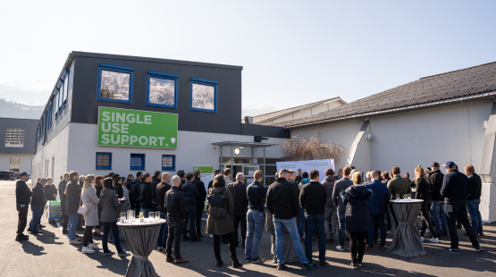 Single Use Support Eröffnungsfeier Single Use Support Eröffnungsfeier